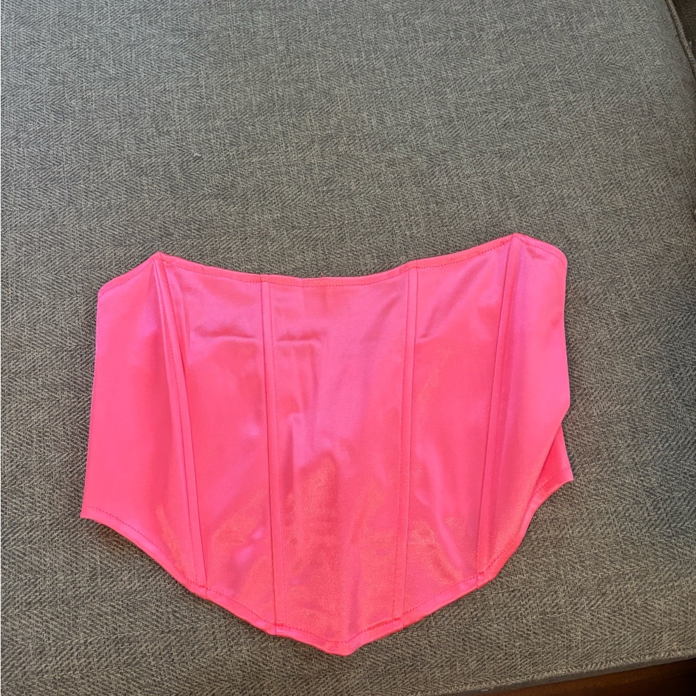 Amazon Women's Pink Corset Top